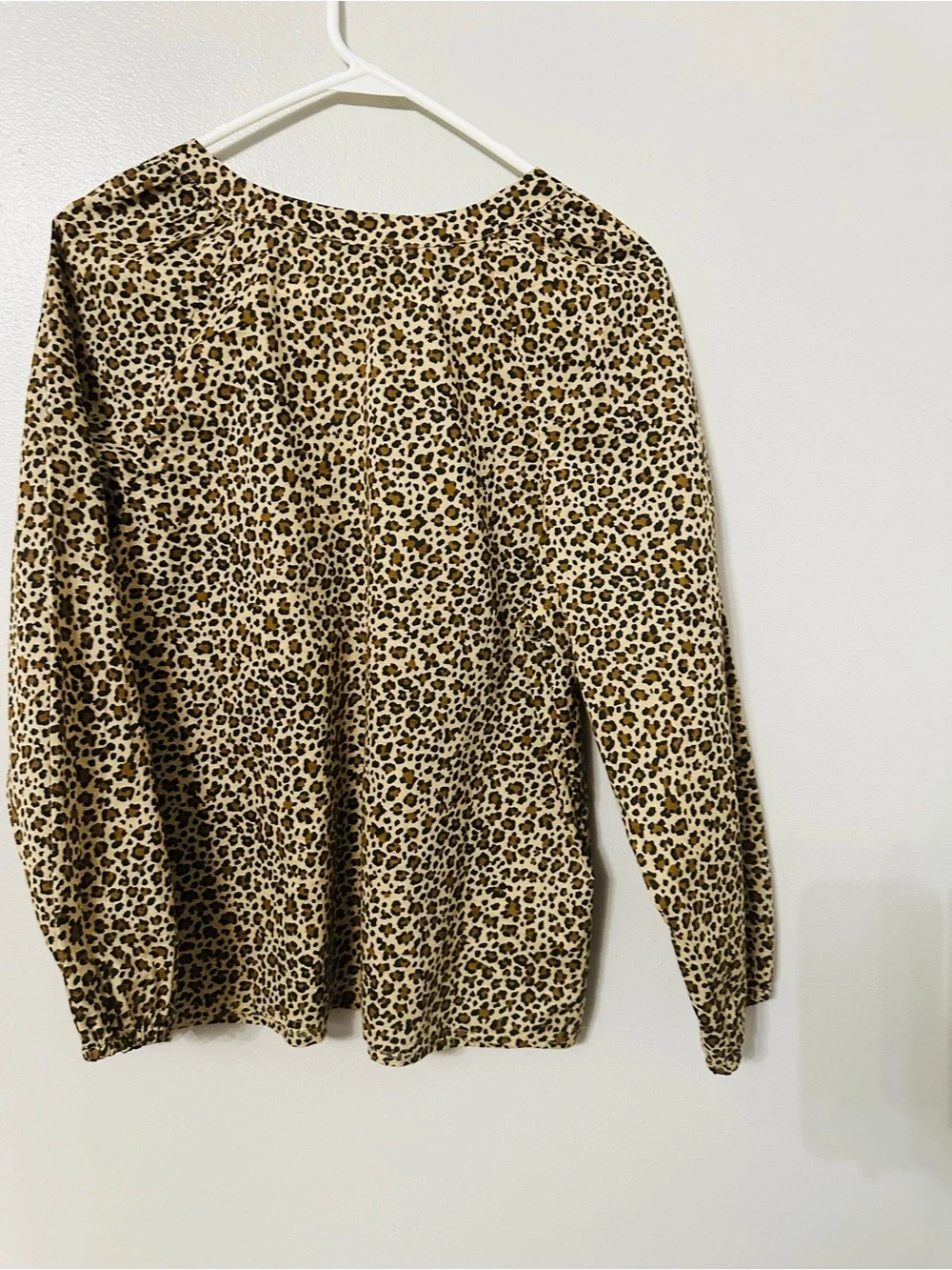 J. Crew size leopard